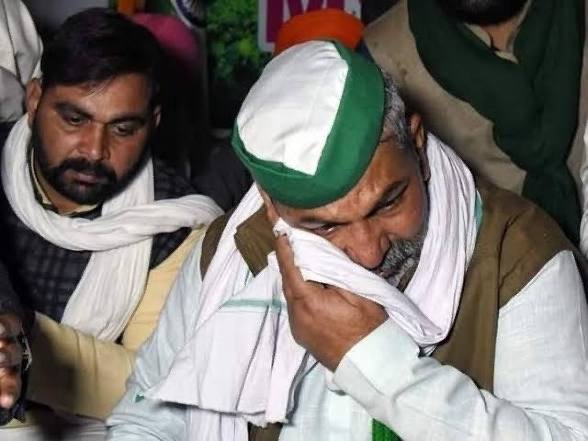 Farmer leader Rakesh Tikait