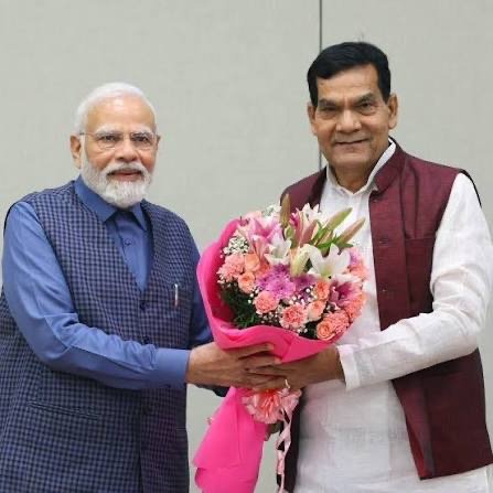 AK Sharma meeting PM Modi